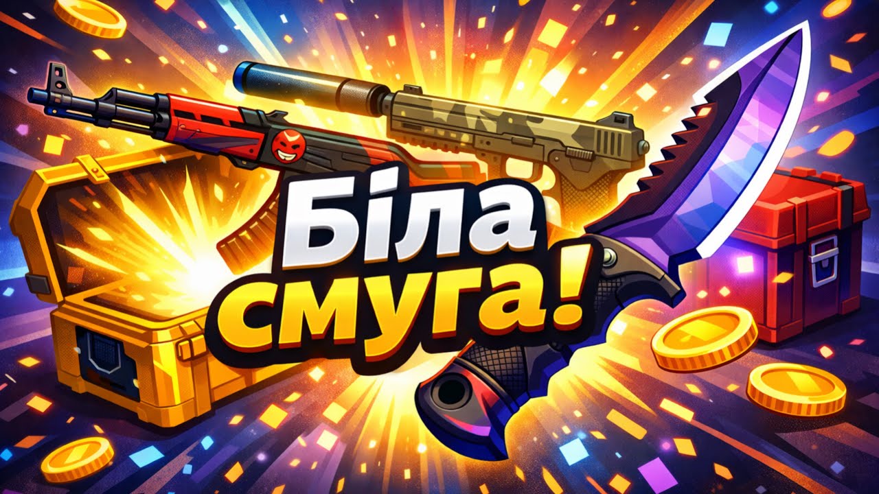 ЦЕ ТОЧНО БІЛА СМУГА НА GGDROP! ЗНОВУ ВИБИВ НІЖ!? НАРЕШТІ ЦЕЙ КЕЙС МЕНІ ПОСМІХНУВСЯ! 