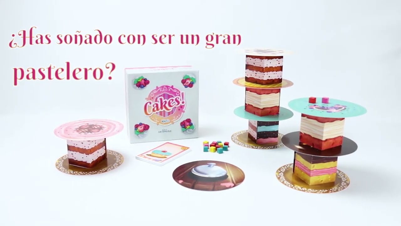 Atomo Games - Cakes!, juego de mesa, en CuCuToys