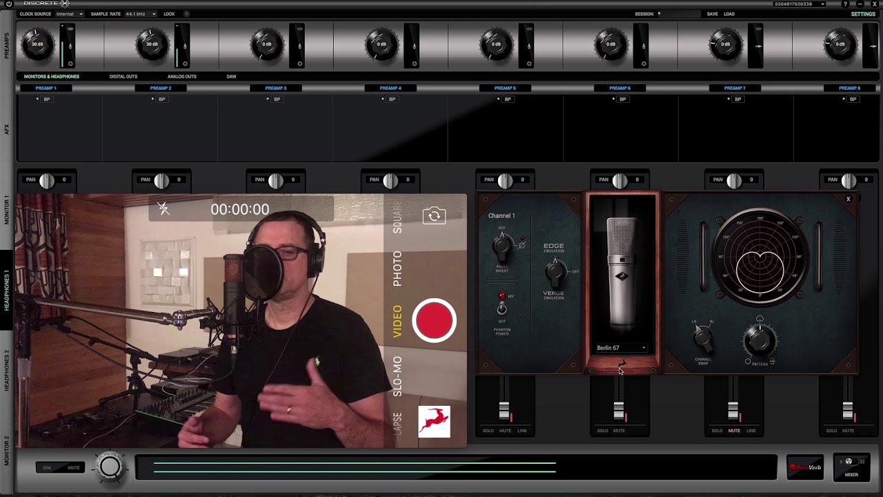 Edge Microphone Demonstration