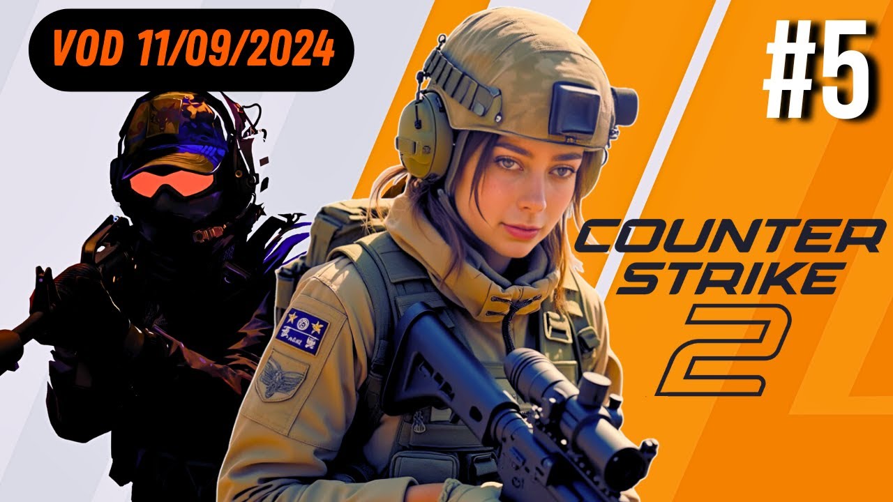 BIAGOMEZ JOGANDO Counter-Strike 2 COM O CHAT! VOD do dia (11/09/2024)