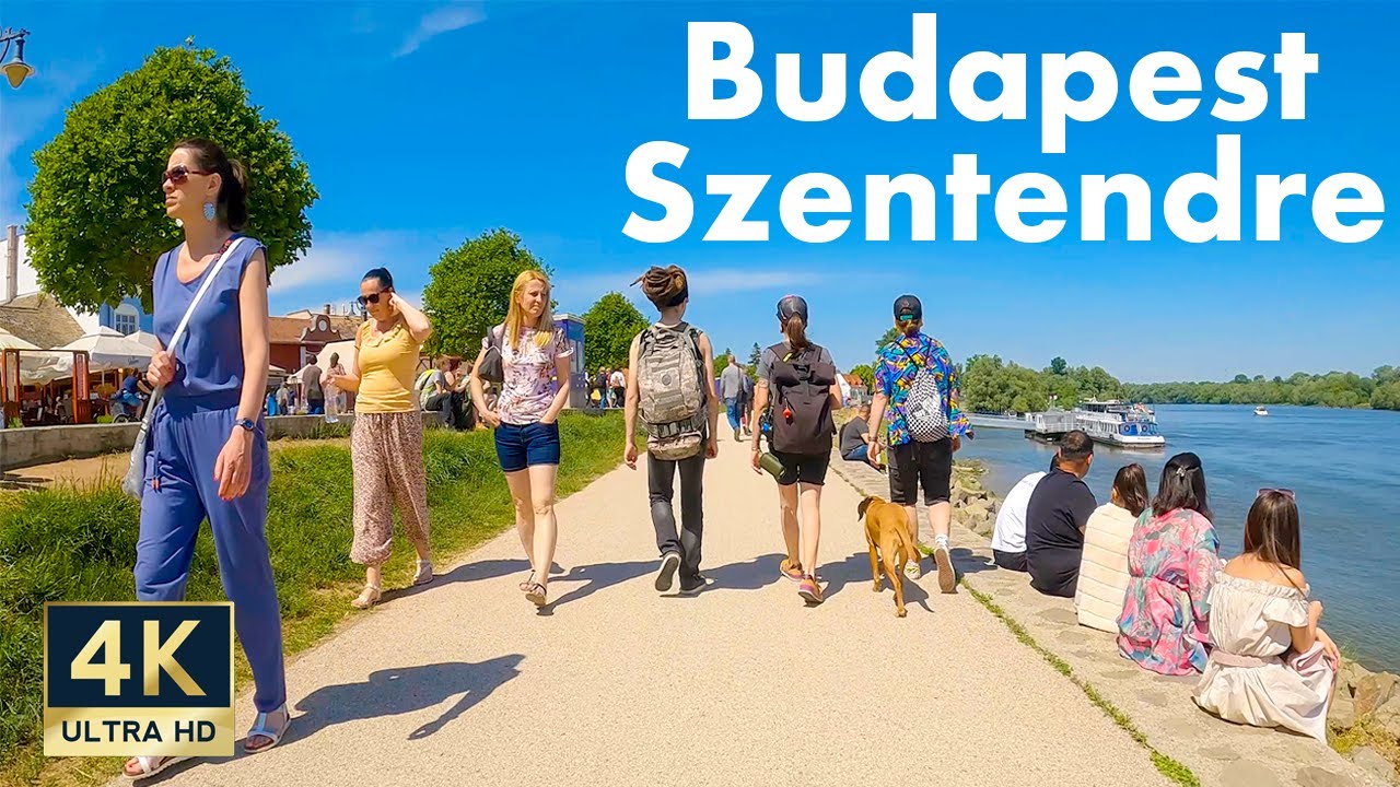 Budapest to Szentendre 🇭🇺 Hungary 4K Bike Tour 2022