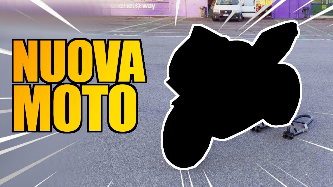 LA MIA NUOVA MOTO DA PISTA
