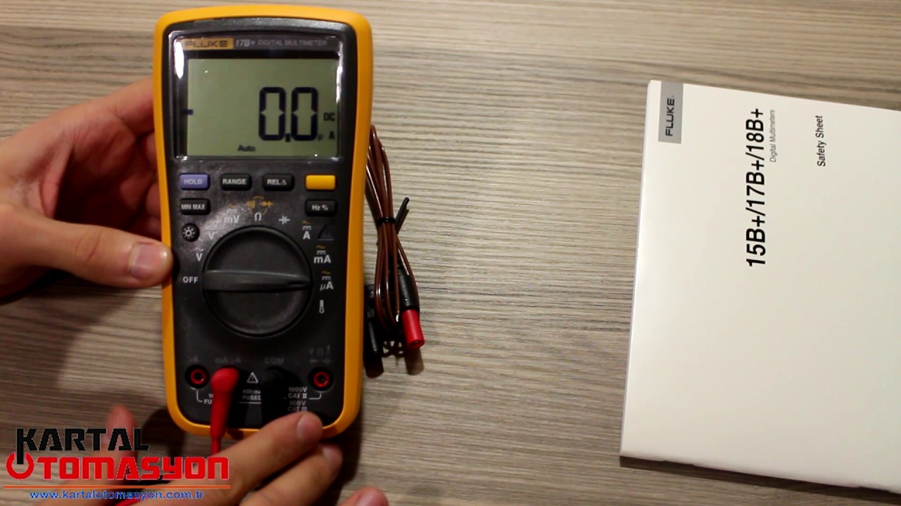 Fluke 17B+ Dijital Multimetre