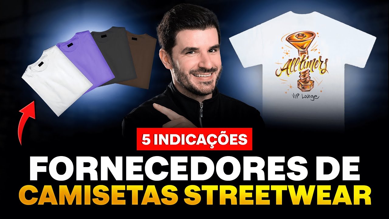 ONDE COMPRAR CAMISETAS LISAS, OVERSIZED E STREETWEAR - FORNECEDORES