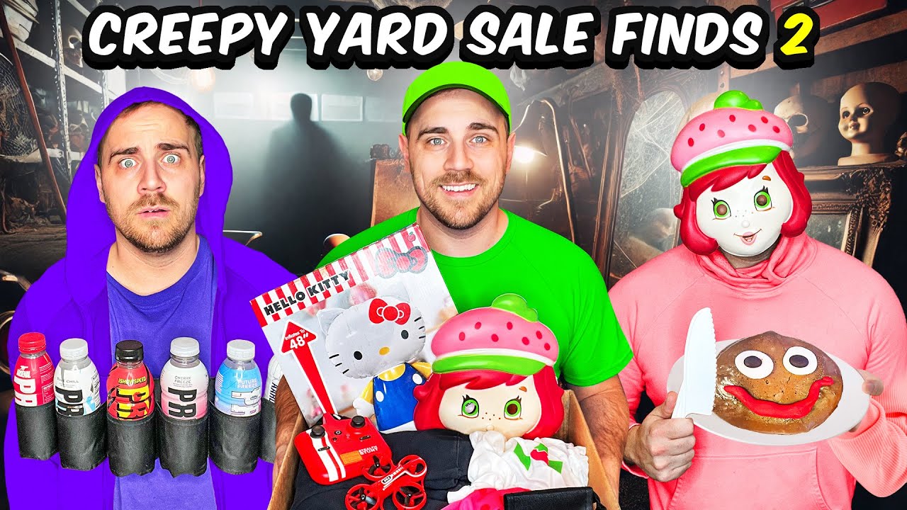 Creepy Yard Sale Finds 2! || Mark Ryan