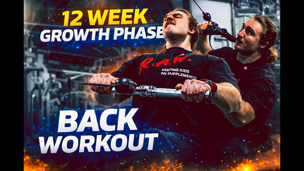 THE 12 WEEK GROWTH PHASE | WEEK 1 | BACK