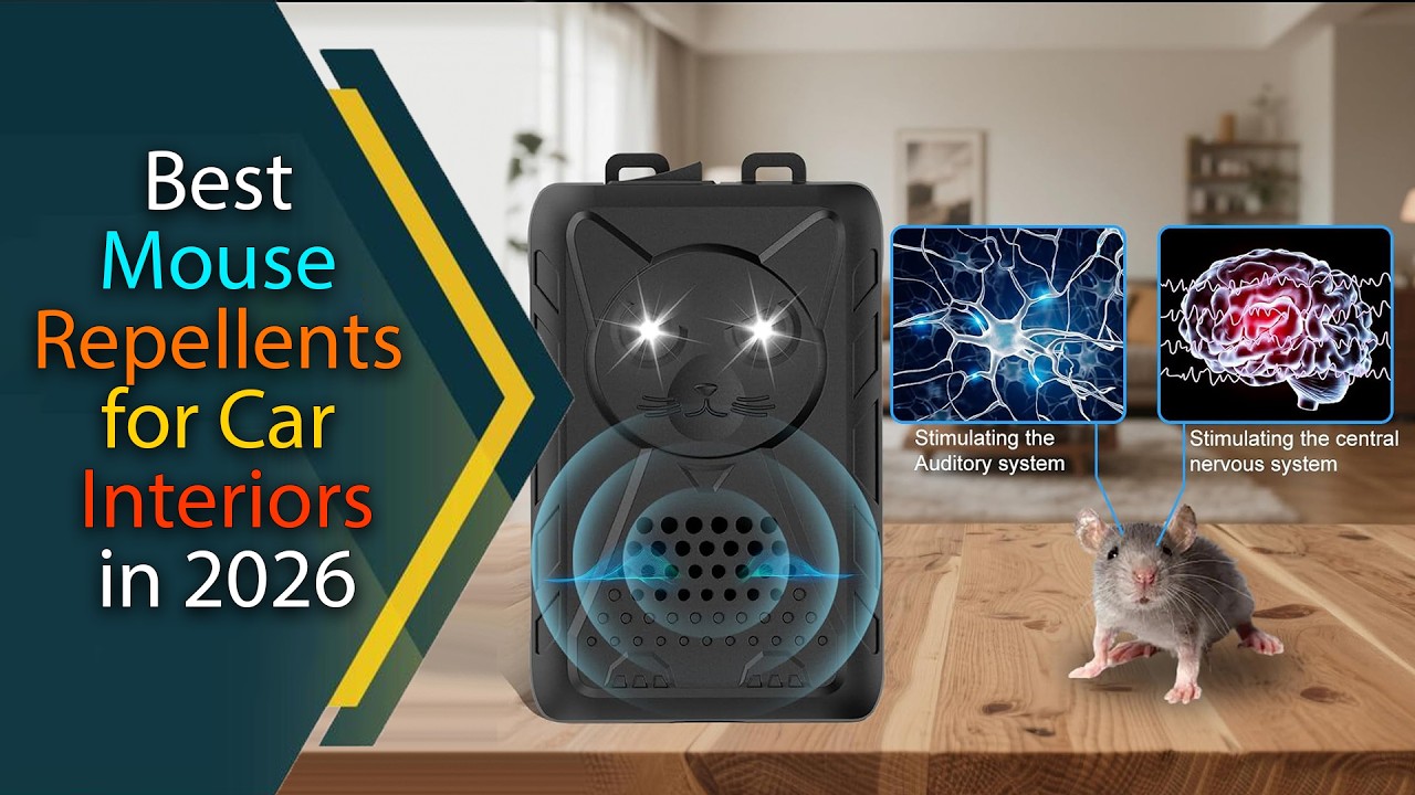 Top 5 Best Mouse Repellents for Car Interiors in 2026