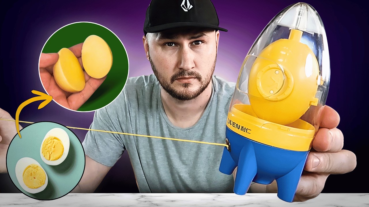 Crazy Boiled Egg Scrambler - 13 New Kitchen Gadgets I found on Amazon