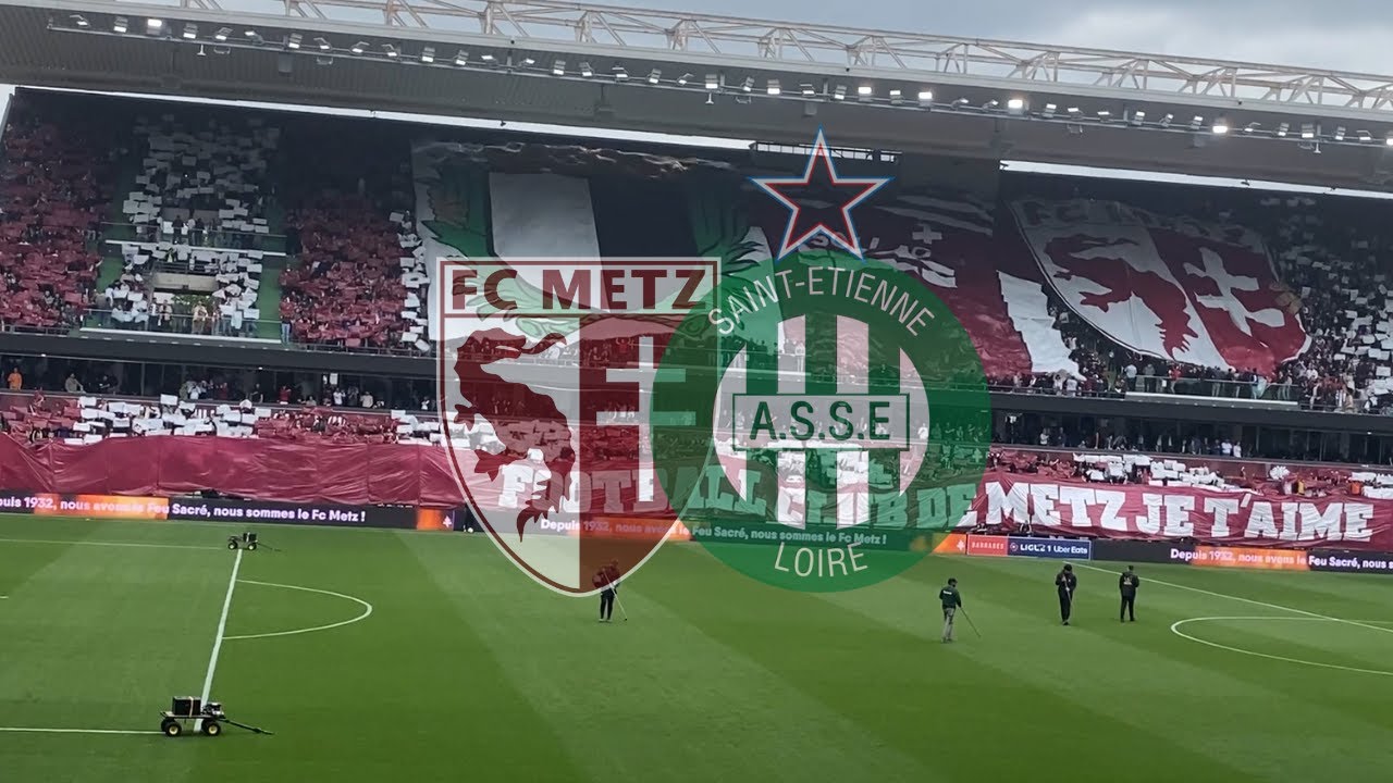 AMBIANCE METZ - SAINT-ETIENNE (FCM-ASSE) (2-2) - REDUITS A 10 LES MESSINS ACCROCHENT L'ASSE