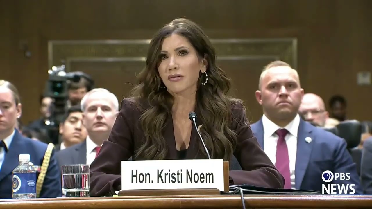 WATCH: Noem avoids taking back her statement that Alex Pretti committed 'act of domestic terrorism’