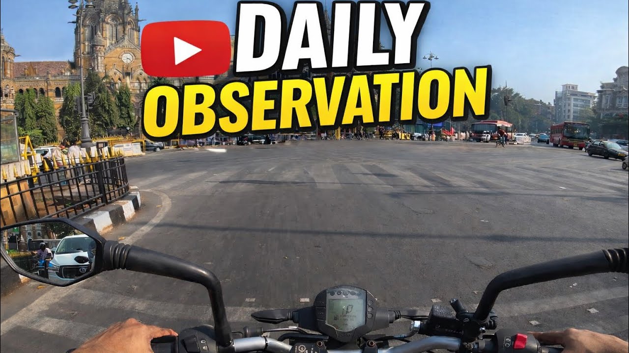 Daily Observations vlog #009 | Reality of Indian Traffic