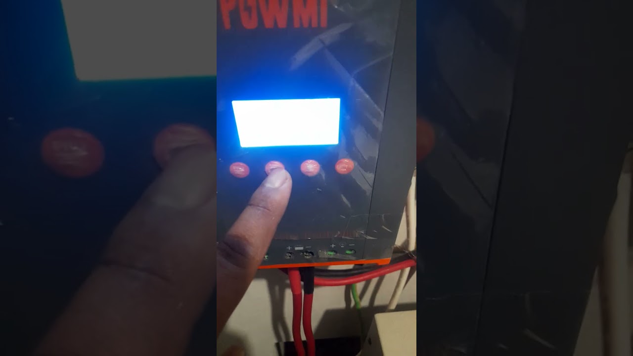 PowMr MPPT HHJ60-Pro.  User setup