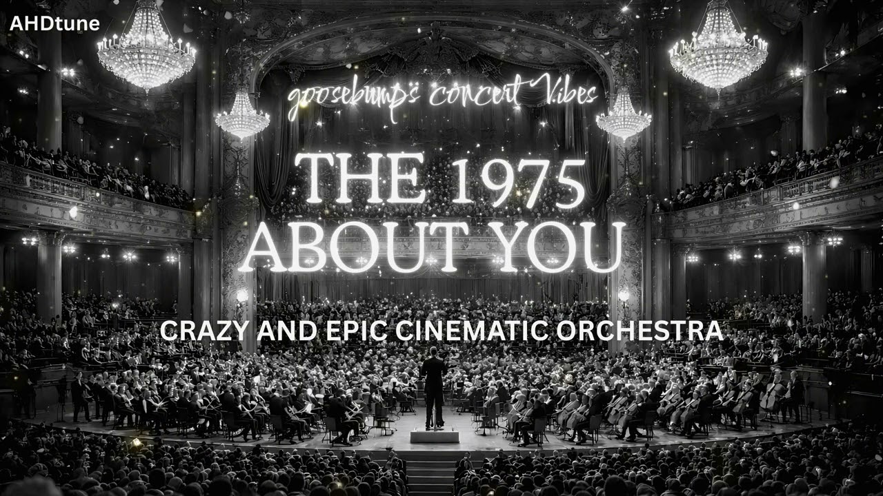 ABOUT YOU - THE 1975 (CRAZY AND EPIC ORCHESTRA CONCERT VIBES) // GOOSEBUMP !! AHDtune #ahdtune