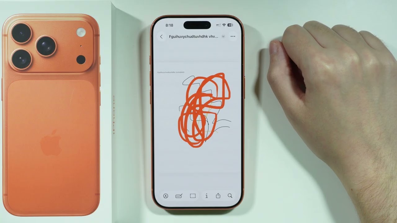iPhone 17 Pro/Pro Max: как редактировать PDF-файлы