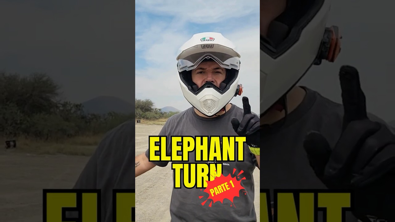 Elephant Turn con tu moto! #motorcycle#cursosmotos #manejodemoto #cursosmanejooffroad#instructormoto