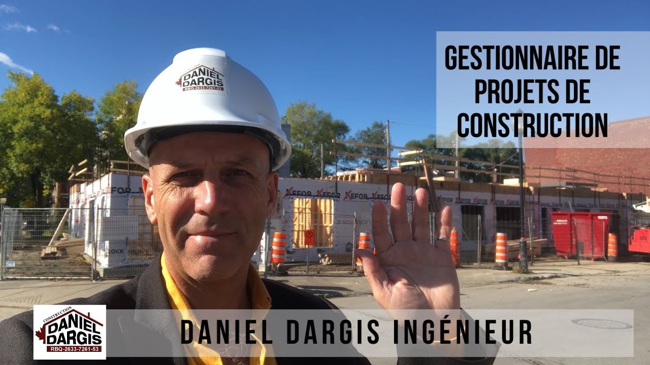 Services de Coaching et de Gestion de Projets de Construction - Daniel Dargis ing&eacute;nieur