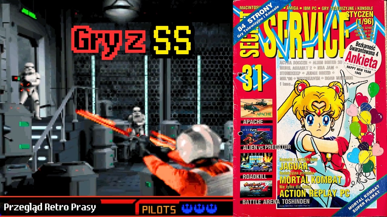 Gry z Secret Service 31 (styczeń 1996) | Przegląd Retro Prasy