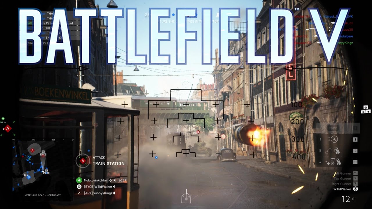 Battlefield 5: 8 minutes of Incredible TANK Moments