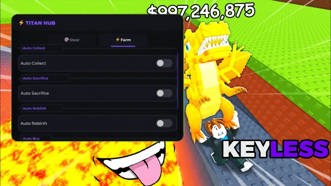 Escape Rising Lava For Brainrots Script | FULL AUTO FARM (NO KEY) 🚀