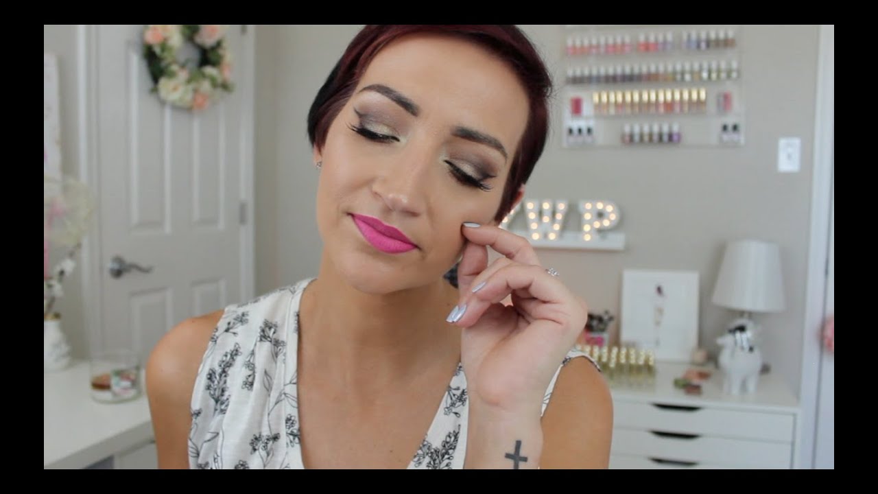 GRWM-Trying New Products #3! Winged Liner & Hot Pink Lips!!