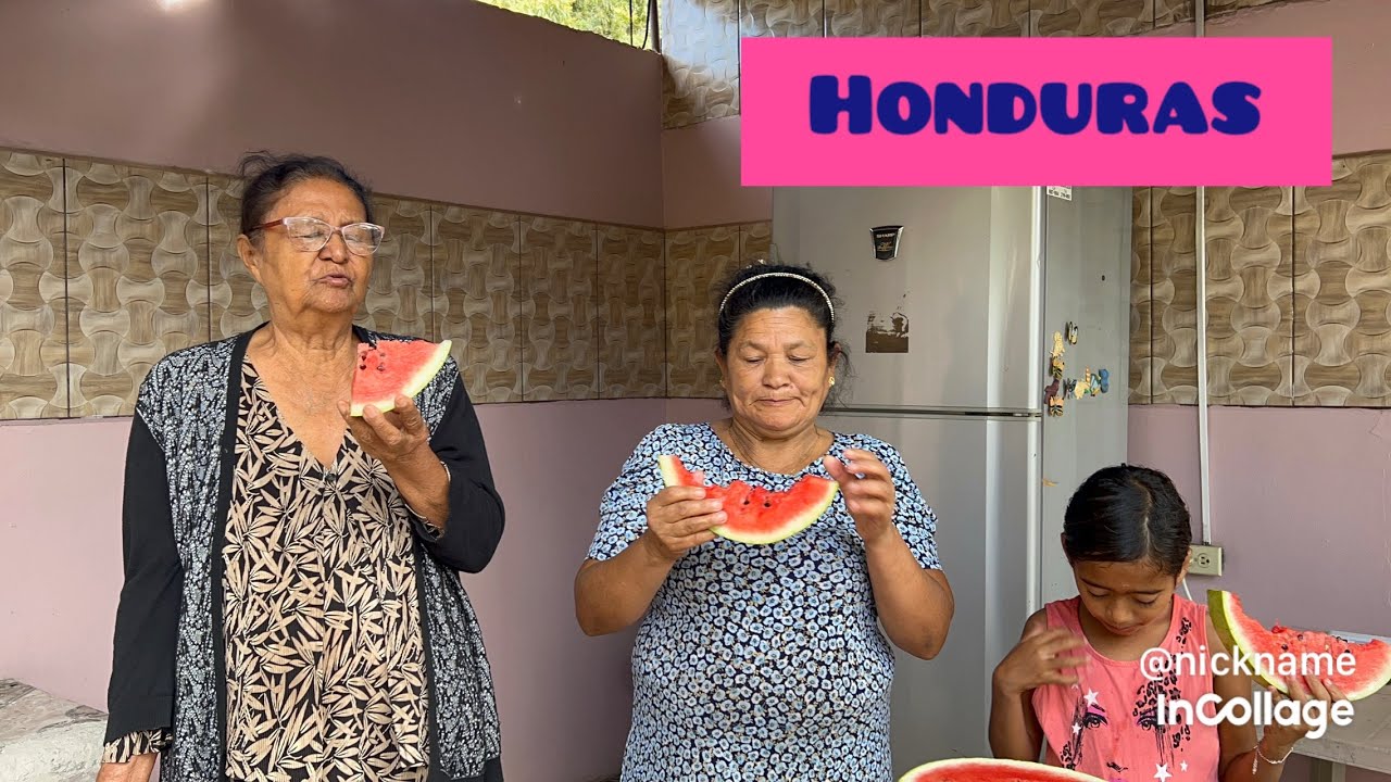 Hondureñas asi disfrutan una tarde calorosa 