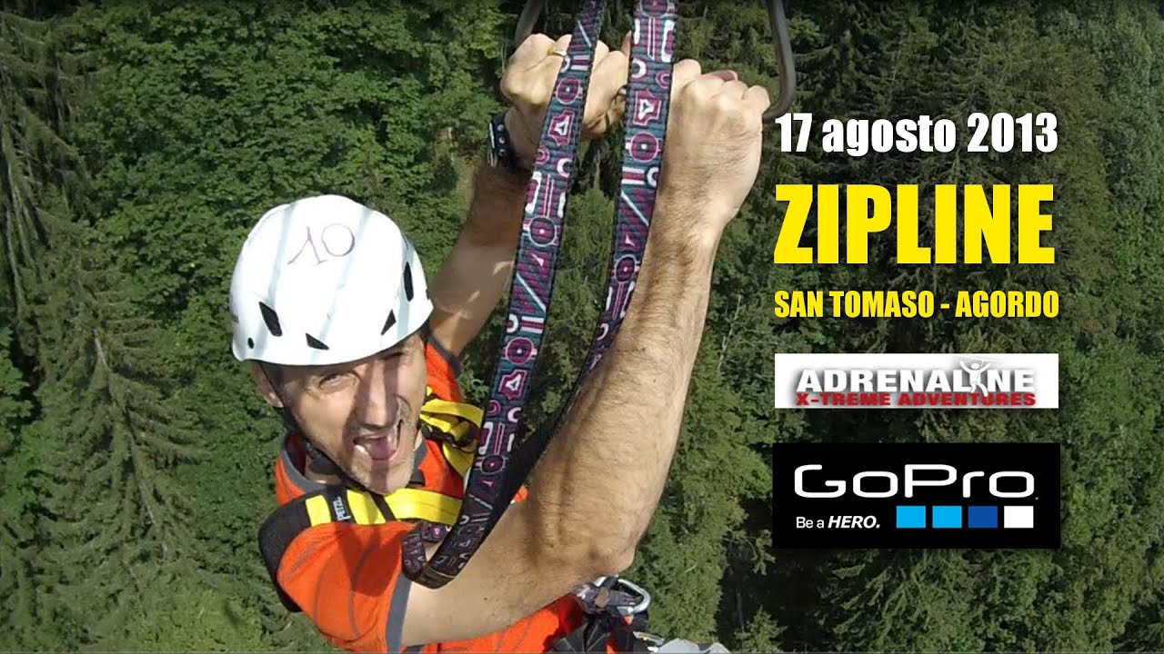 Zipline | Dolomiti: San Tomaso Agordino | GoPro HERO3