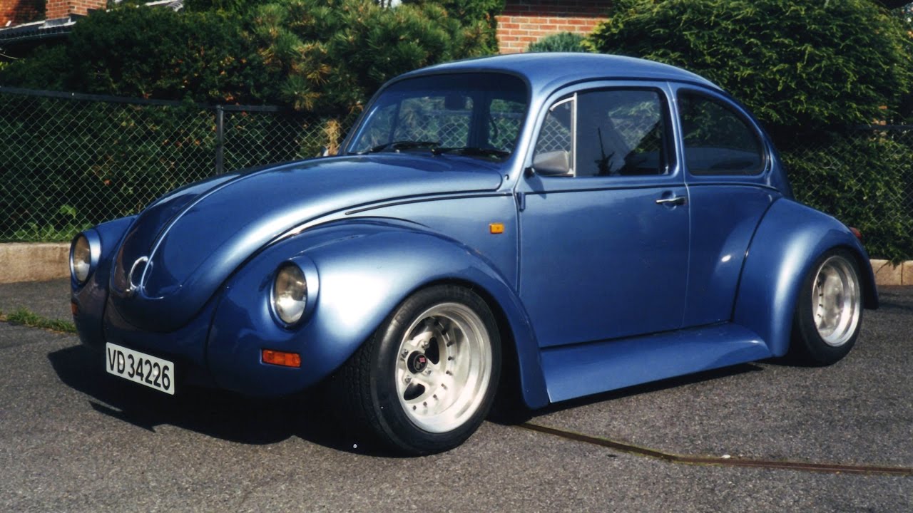 Super wide VW Beetle 1972 1302S