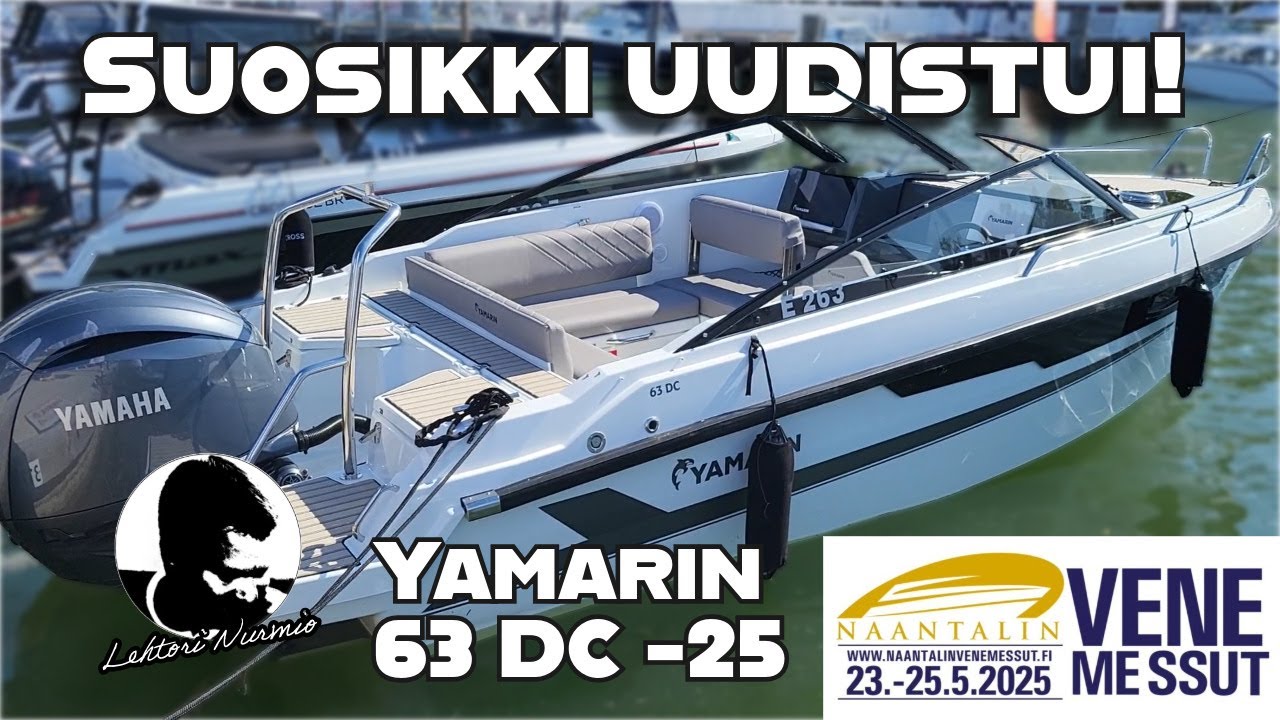 Suosikkivenemalli uudistui! - Yamarin 63 Daycruiser 2025 Yamaha F150