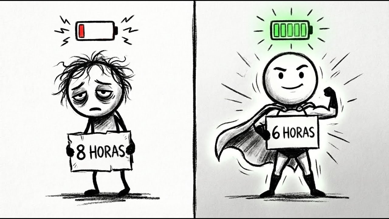 Como dormir 6 horas e acordar com Energia Total (A Ciência)