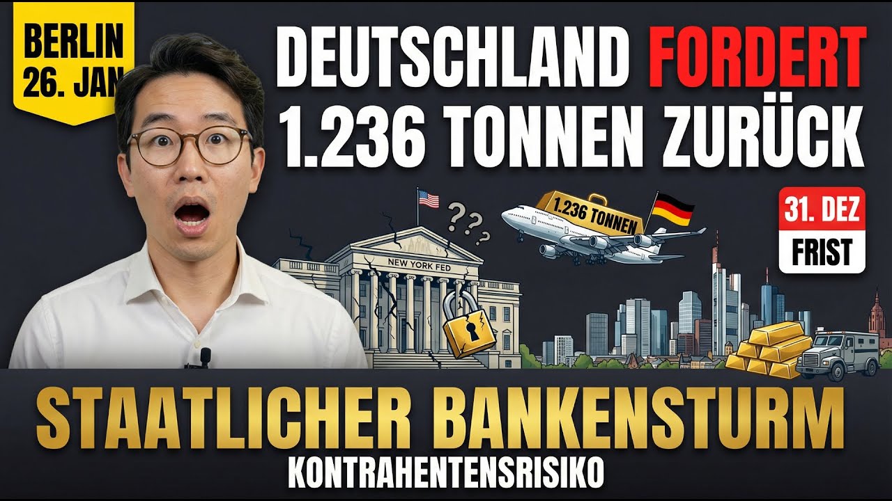 DIE „BERLIN“-FORDERUNG: Warum Deutschland gerade sein Gold von den USA zurückfordert