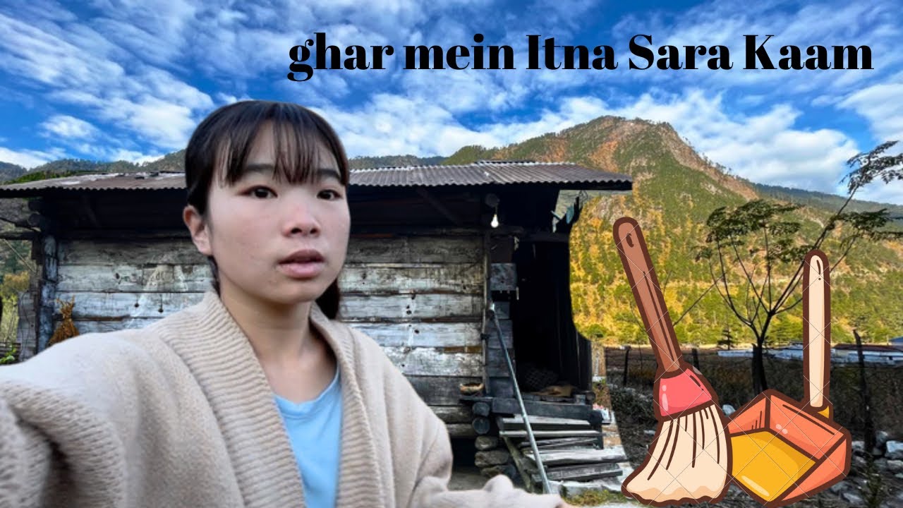 Ghar mein itna sara kaam// village lifestyle 