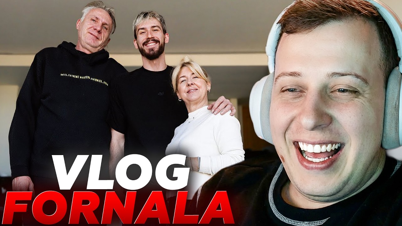 NITRO OGLĄDA VLOG Z RODZICAMI FORNALA