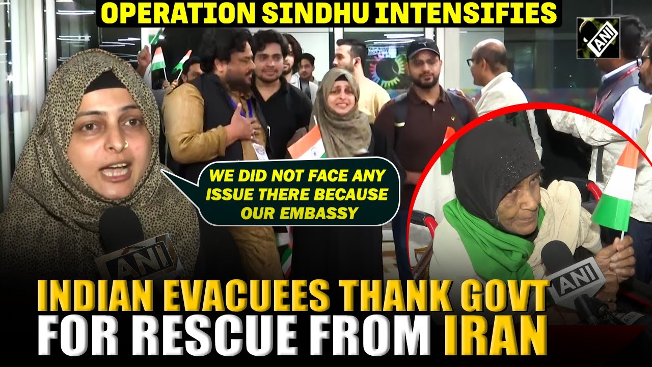 “5-star hotel, safety was provided to us…” Indian evacuees thank government after rescue from Iran