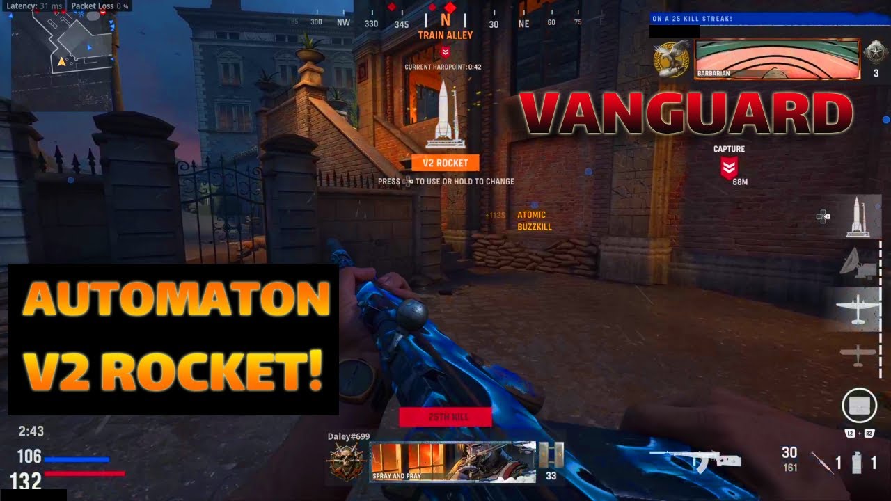 AUTOMATON V2 ROCKET! 🚀 Vanguard SBMM reverse boosted PS5 Gameplay