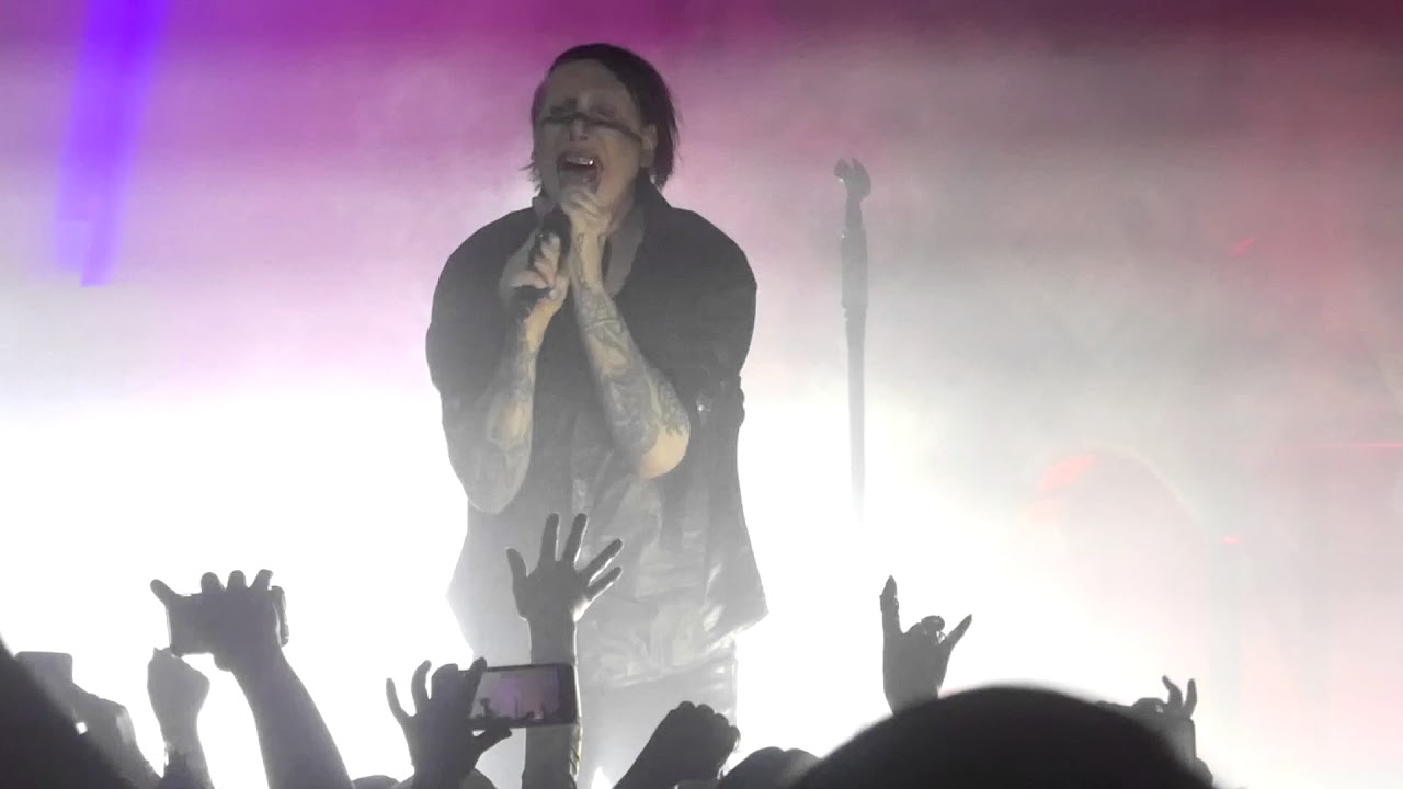 "Tattooed in Reverse" Marilyn Manson@Starland Ballroom Sayreville, NJ 2/16/18