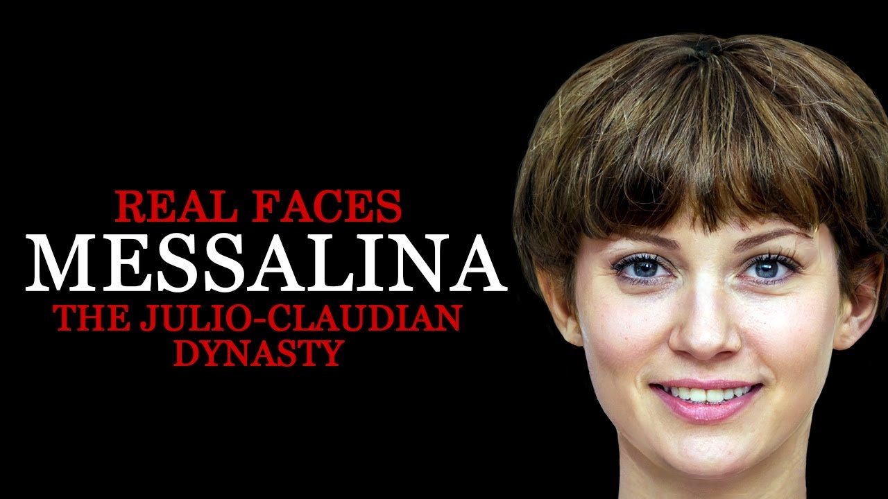 Messalina - Real Faces - The Julio-Claudian Dynasty - Ancient Roman Faces - Young Nero