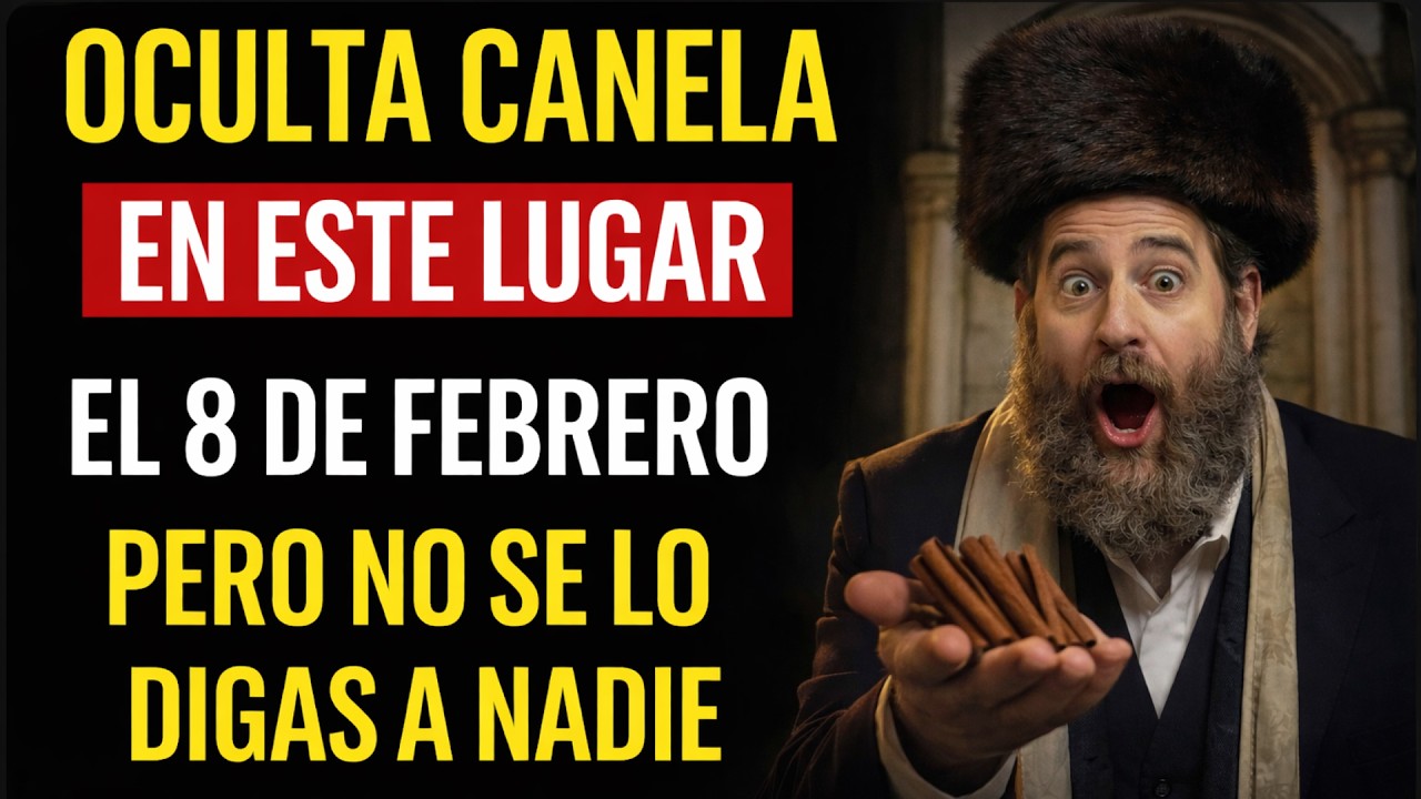 Oculta canela en ESTE Rincon y serás un imán de riqueza en 2026  Sabiduría Judía