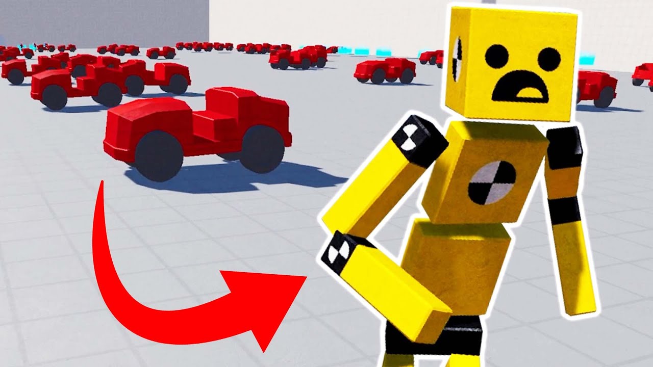 I RAN THROUGH DANGEROUS TRAFFIC! (Fun With Ragdolls)