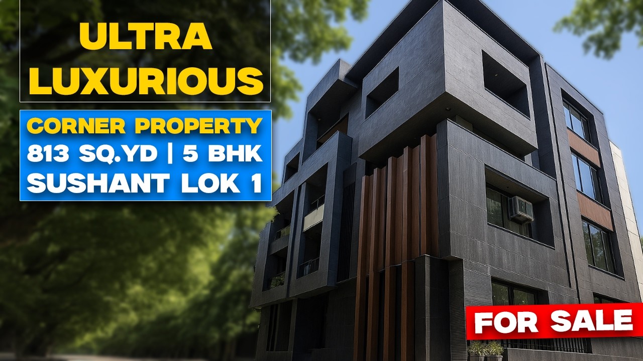Luxury Home Tour | Corner 5BHK Builder Floor in Gurgaon’s Prime Location