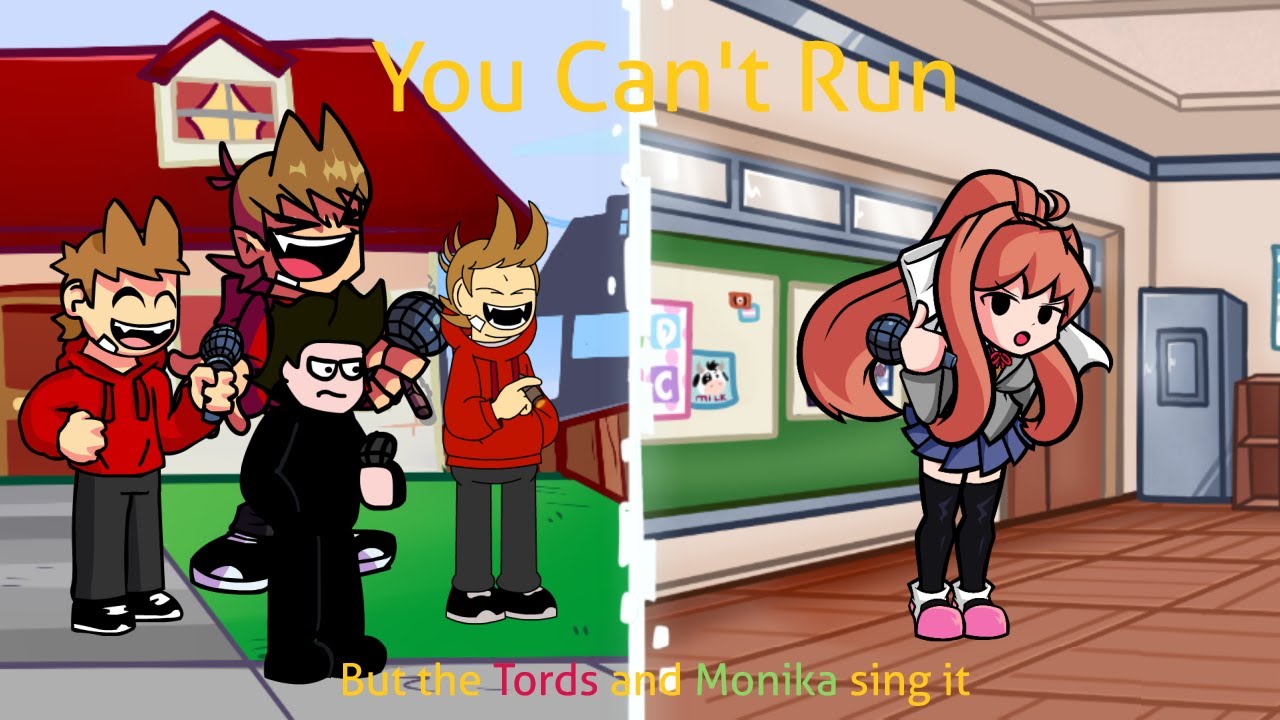 You can't beat my army of mes! (You Can't Run but the Tords and Monika sing it)