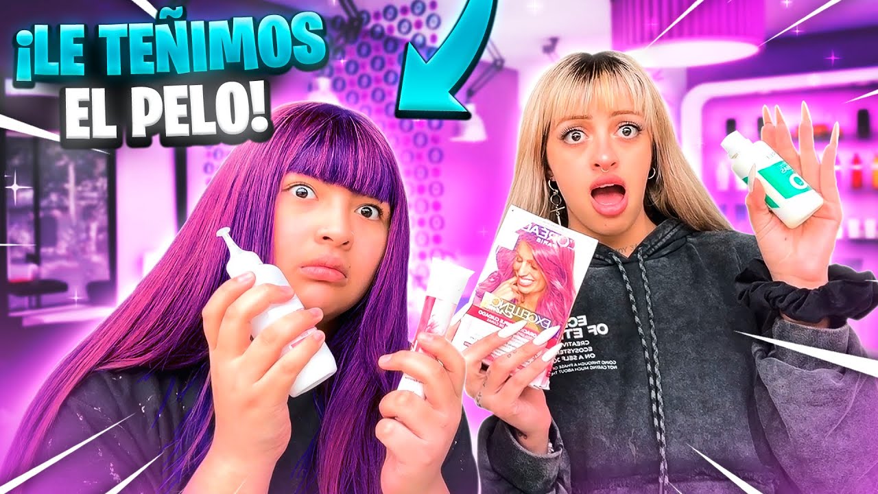 Le tiño el pelo a tini 🤦🏼‍♀️