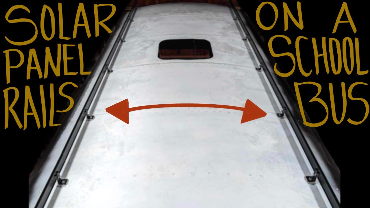 Installing IronRidge Solar Rails On Our Skoolie
