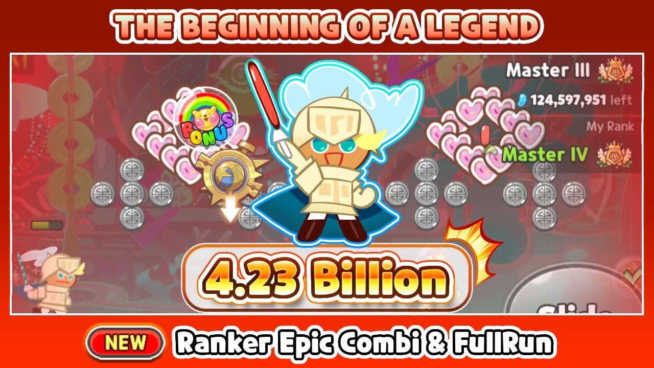 [Breakout] The Beginning of a Legend | All Epic Ranker Combi & FullRun | 4.23 Billion
