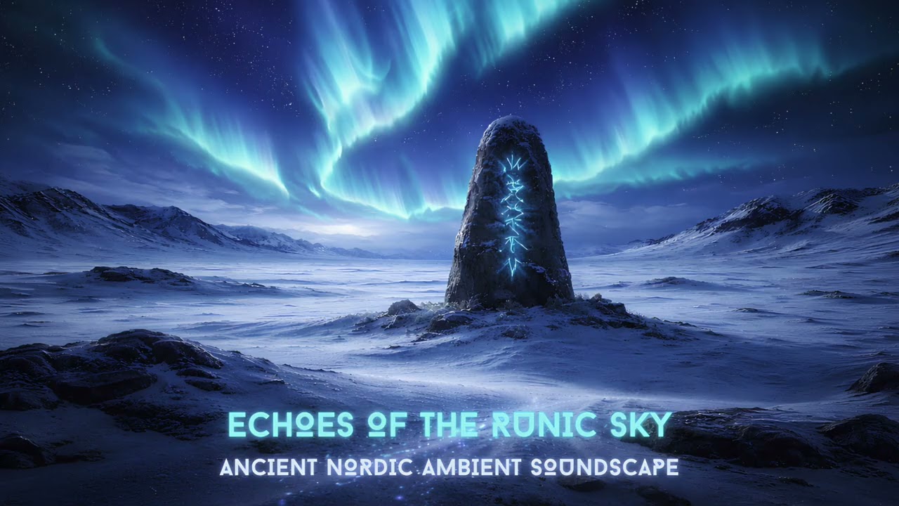 Echoes of the Runic Sky | Nordic Aurora Ambient Soundscape | Ancient • Mystical • Atmospheric EIRAVA