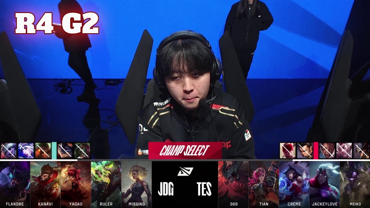 TES vs JDG - Game 2 | Round 4 S14 LPL Spring Playoffs 2024 | Top Esports vs JD Gaming G2 full