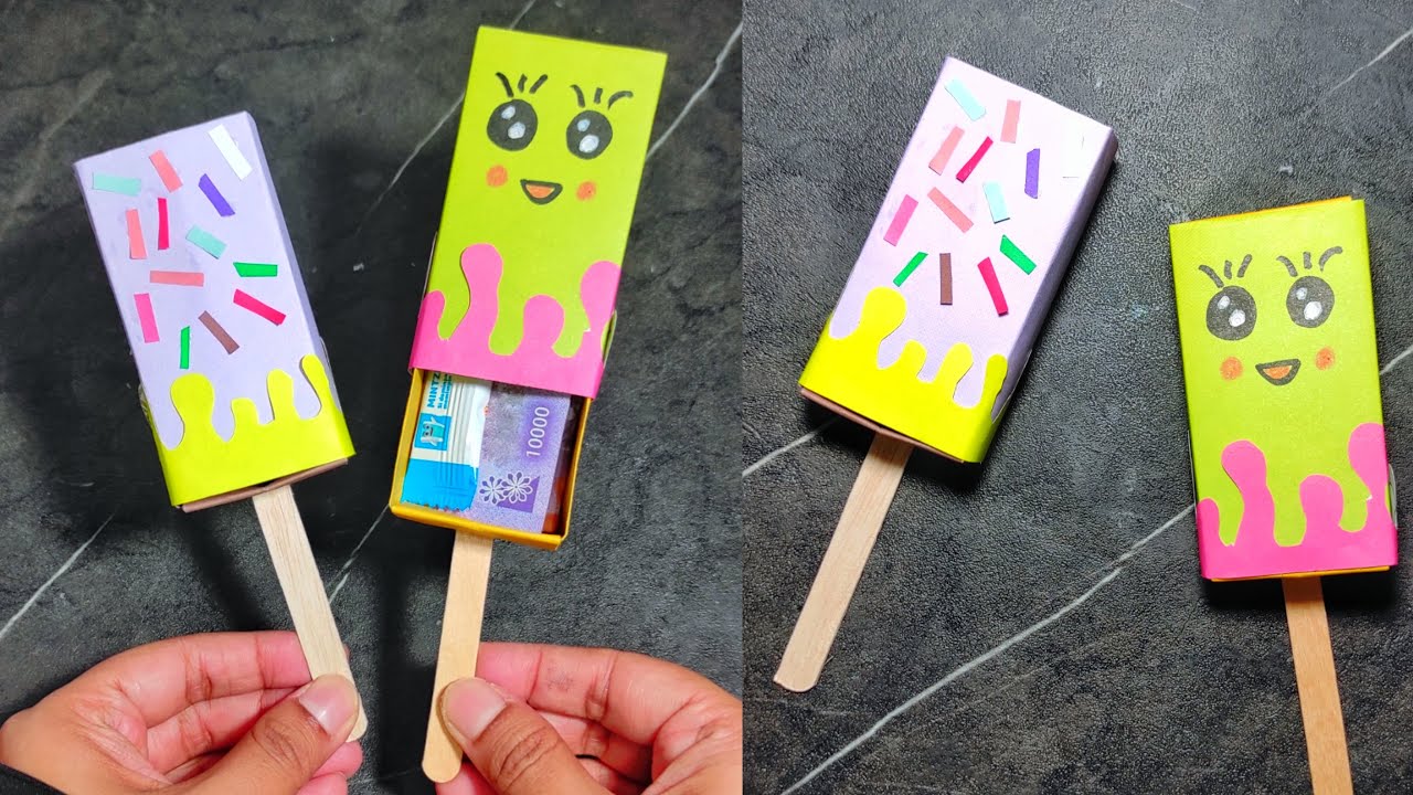 Geldcadeau-idee&euml;n - Hoe maak je een papieren envelop - Papiermodellen