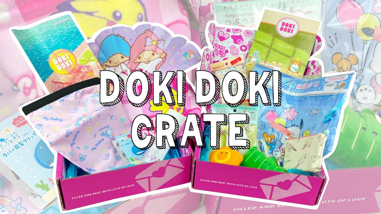 Opening 2 Doki Doki Crates! SANRIO, PLUSHIES, POKEMON AND MORE | Unboxing ♡