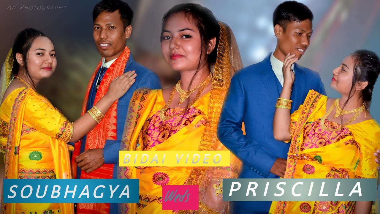 BIDAAI VIDEO 2022 | SOUBHAGYA WEDS PRISCILLA | Gilbard Hajowary | West Bengal Bodo Wedding VIDEO |