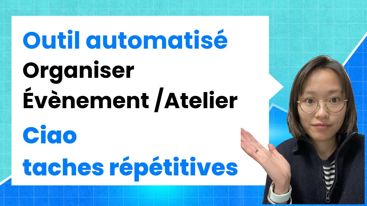 Outil automatisé gestion ateliers/évènements : inscriptions, devis, relances, questionnaires (démo)