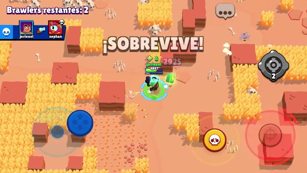 Brawl stars partida cortita (sin comentar )